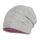 Preview: Maximo Kids Wende-Beanie Muschel lila