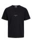 Preview: Jack & Jones Tshirt mit Backprint Palme Sonne schwarz