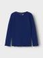 Preview: Name it Mini Pointelle Longsleeve blau