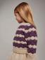 Preview: Name it Mini Strickpullover mit Streifen lila