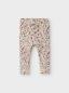 Preview: Name it Baby Leggings mit Retro-Blumenmuster beige