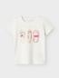 Preview: Name it Mini T-Shirt Schuh Trio weiß