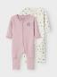 Preview: Name it NOOS Baby Nightsuit Blumen 2Pack