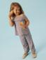 Preview: Name It leichte Wide Leg Hose Dots purple