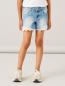 Preview: Name It Girls Jeansshorts mit Spitzeneinsatz