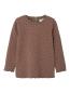 Preview: Name it Mini strukturiertes Longsleeve mit Herzen