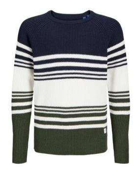 Jack & Jones Junior Strickpullover Streifen