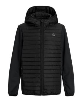 Jack&Jones Noos Junior gesteppte Übergangsjacke schwarz