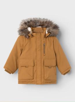 Name it Mini Winterjacke cognac