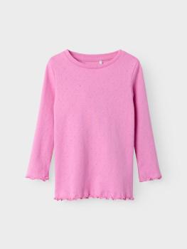 Name it Mini Pointelle Longsleeve pink