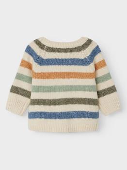 Name it Baby Strickjacke mit Blockstreifen