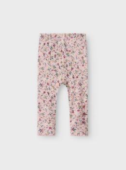 Name it Baby Leggings mit Retro-Blumenmuster rosa