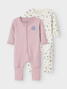 Name it NOOS Baby Nightsuit Blumen 2Pack