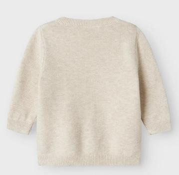 Name It Strickjacke Beige mit Knöpfen