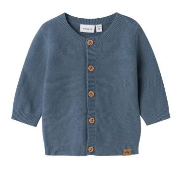 Name It Strickjacke Dunkelblau mit Knöpfen