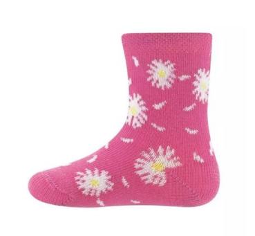 Ewers Girls Socken Gänseblümchen pink