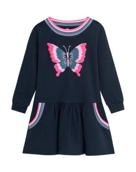 Danamade Mini Sweaterkleid Schmetterling