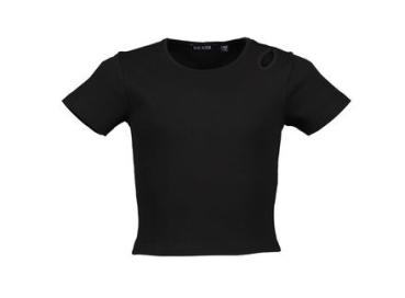 Blue Seven Tshirt mit cutout schwarz