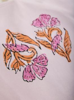 Creamie T-Shirt mit Blumenprint