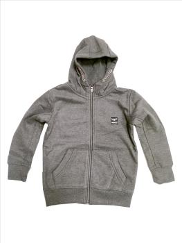 Three Oaks Sweatshirtjacke grau