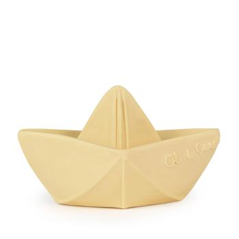 Oli&Carol Badespielzeug Origami Boot vanilla