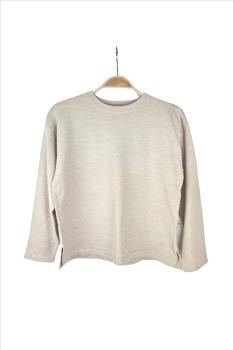 Three Hearts Girls Pullover beige