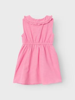 Name it Mini Leinenkleid pink