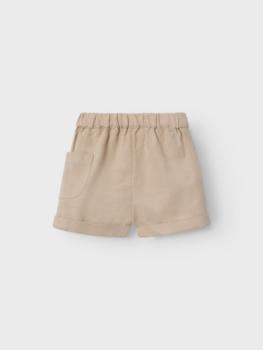 Name it Baby Leinenshorts beige