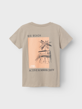 Name It Boys Tshirt Beach taupe