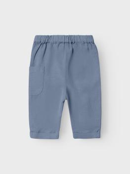 Name it Baby Leinenhose blau