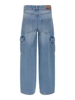 Kids ONLY Harmony Wide-Leg Cargo Jeans