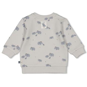 Feetje Baby Sweater Forever Bestie AOP Elephant