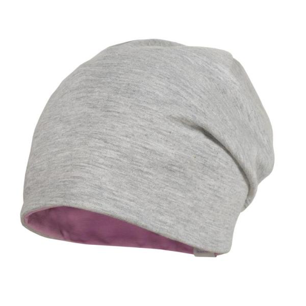 Maximo Kids Wende-Beanie Muschel lila