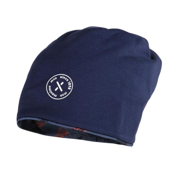 Maximo Kids Wende-Beanie Ocean navy