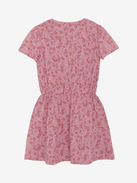 Minymo Freizeitkleid Blumenprint rosa