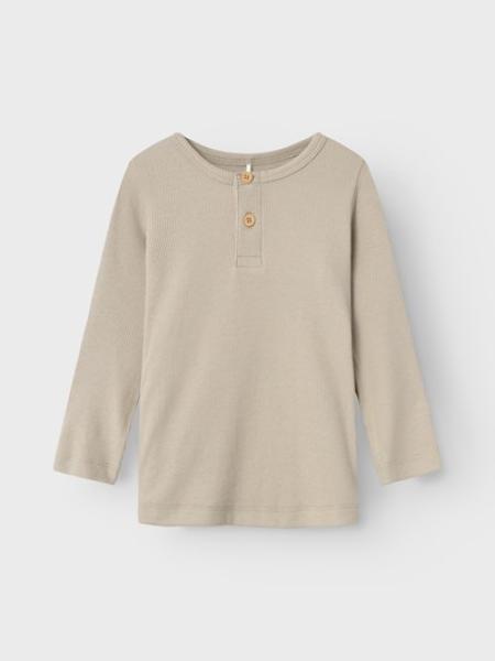 Name it NOOS Mini Ripplongsleeve beige