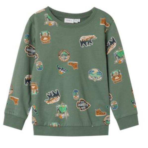 Name It Mini Boys Sweater Bears & Wood