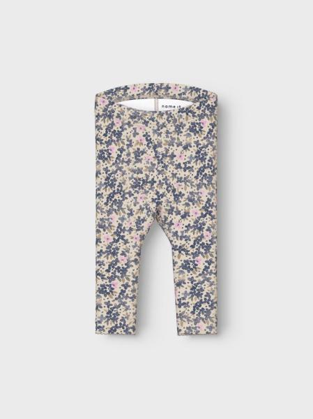 Name it Baby Leggings Blumenmuster beige