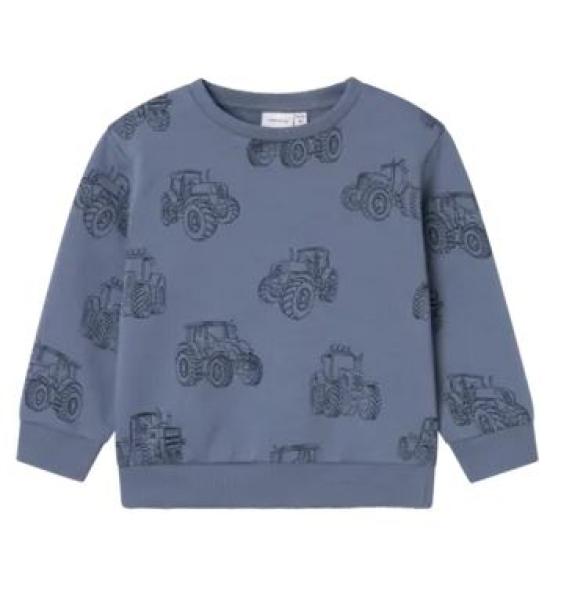 Mini Boys Sweatshirt Traktor AOP