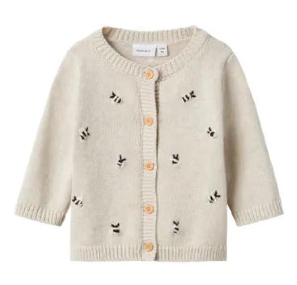 Name It Baby Strickjacke Bienen