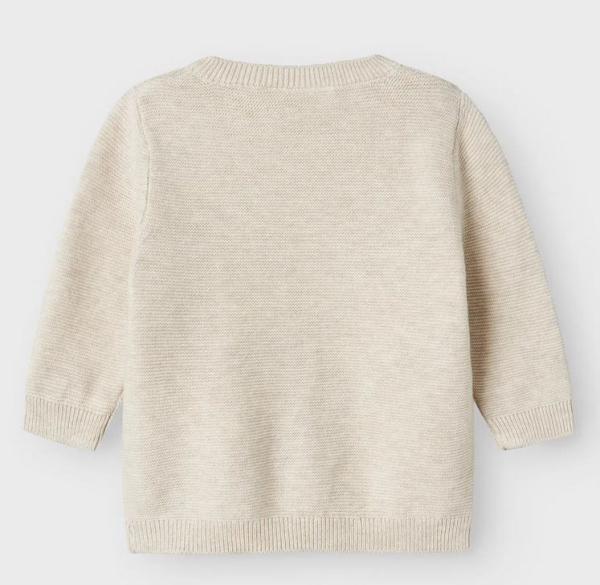 Name It Strickjacke Beige mit Knöpfen