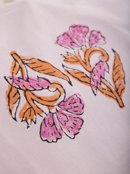 Creamie T-Shirt mit Blumenprint