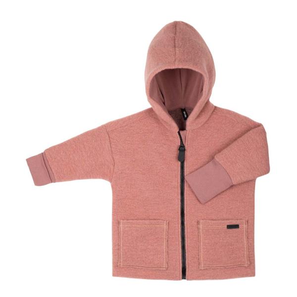 PurePure Wollwalkjacke rosé