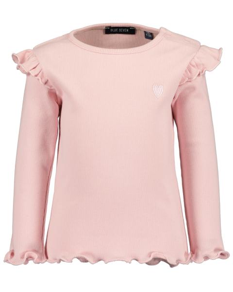 Blue Seven Baby Longsleeve mit Rüschen rosé