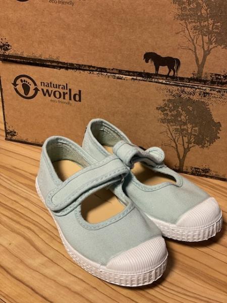 Natural World Sneakers Ballerina mint