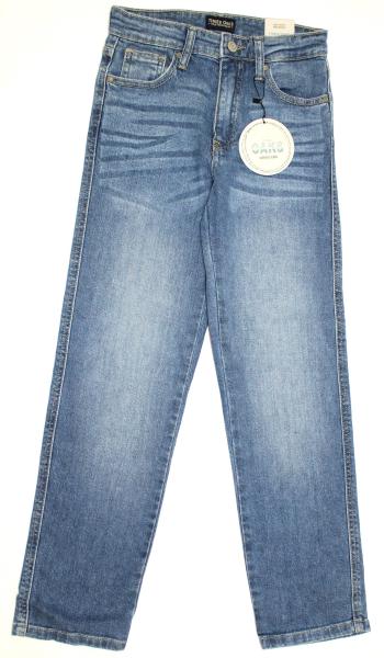 Three Oaks Baggy Jeans blau