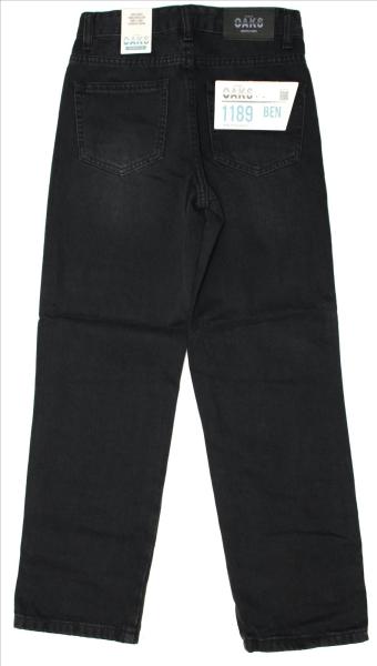 Three Oaks Baggy Jeans schwarz