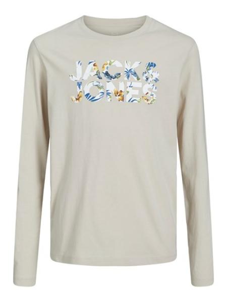 Jack&Jones Longsleeves Jungle Logo beige