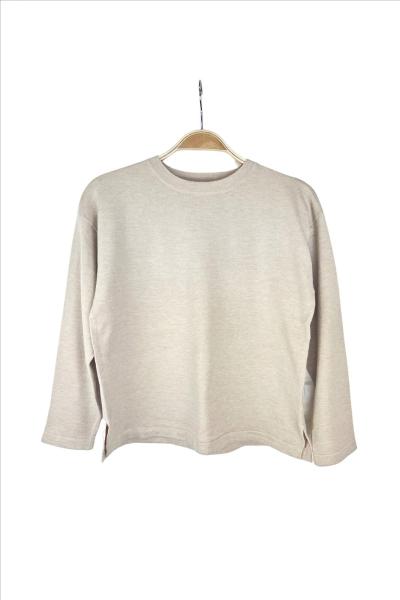 Three Hearts Girls Pullover beige