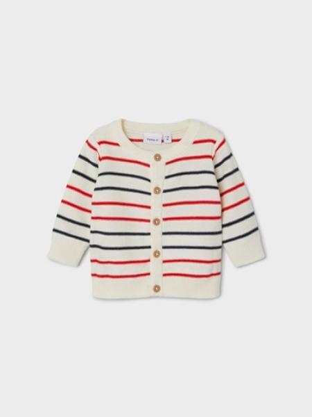 Name it Baby Strickjacke Nautic-Streifen